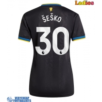 Manchester United Benjamin Sesko #30 Replica Third Shirt Ladies 2025-26 Short Sleeve